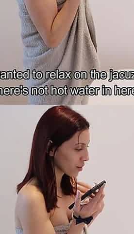 Plumber Has Sex with Customer in Jacuzzi!