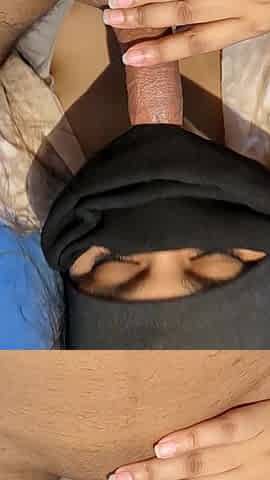 Home Made Desi Hijaabi Sucks Balls