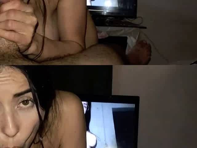 Amateur Babe with Big Tits Gives an Amazing Blowjob