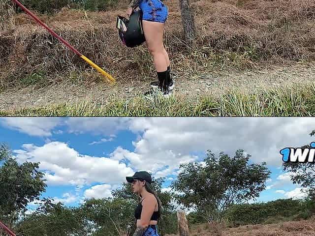 Farmer finds a pretty cutie in the midst of nowhere, suggests her aid and ends up screwing her.