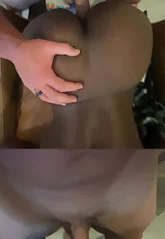 Black twat squirts