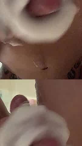 POV Solo bwc soapy shower masturbation with cum
