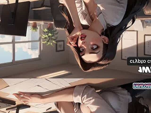 Four-Penised Office Orgy: Creamy Cum Drenches Secretary