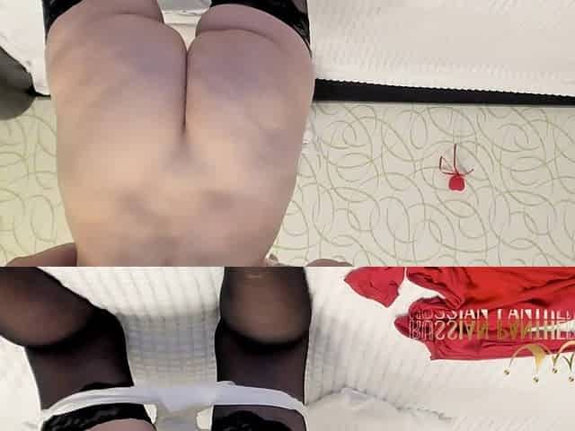 I'm in Socks and Shoes, Fucking My Big Ass and Cum on Your Face