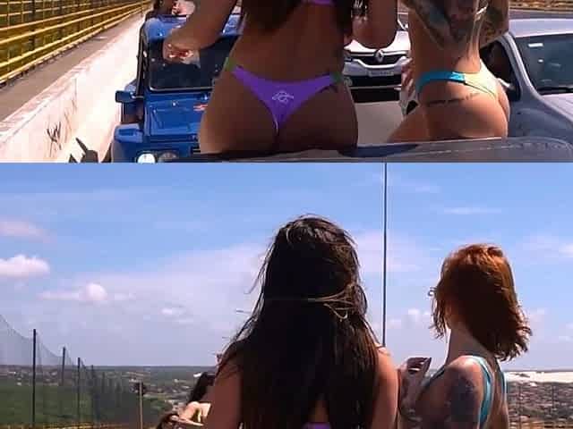 Famous Brazilian actress caught masturbating on the beach