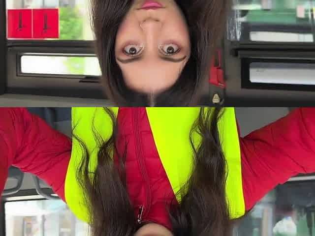 Caught Bus Conductor Cheating Passengers and Screwed Him Cum in Vagina