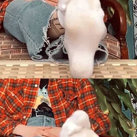 Foot fetish and masturbation