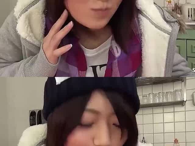 Japanese 18yo Give First Fellatio