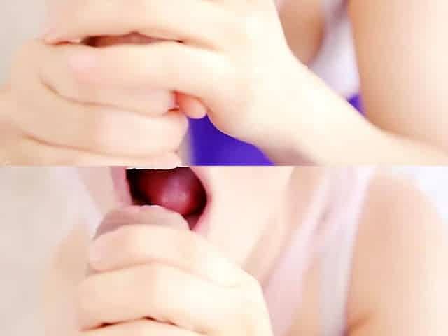 Beauty Amateur Redhead Teen make Perfect Blowjob