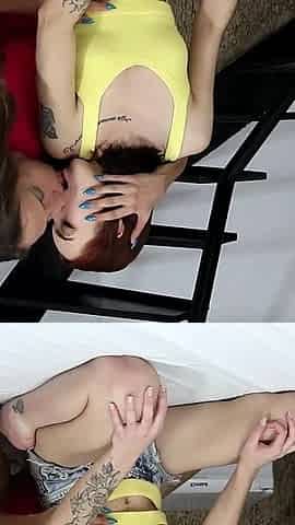 Two Girls in Sexy and Intense Kisses!