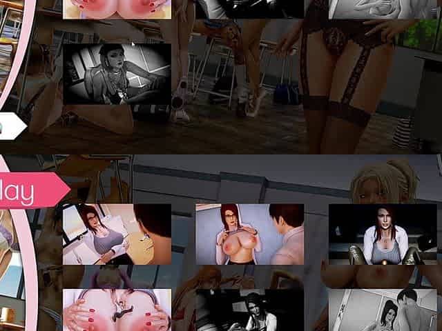 Waifu Academy - Rechel Porn Collection [18+] Nude Scenes Porn Game Play