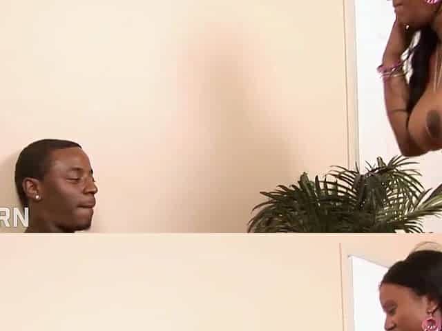 Ebony bulky mother i'd like to fuck with large butt and worthy melons screwed by large ebony dick