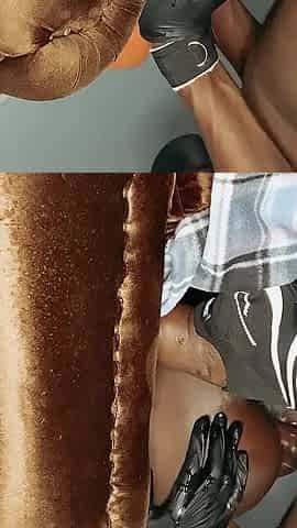 I Noticed This Big Ass Ebony Babe Staring at My Cock at the Gym, She Walked up to Me and Asked for a Quickie in Her Butt Hole