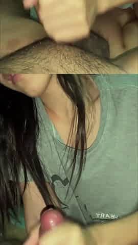 GF Cum in Mouth