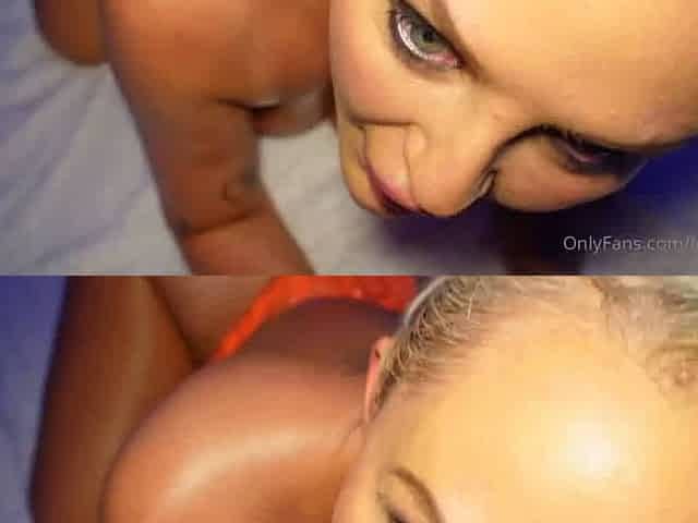 Oiled Up Snowbunny vs Giant BBC: Biggest Cock Ever!