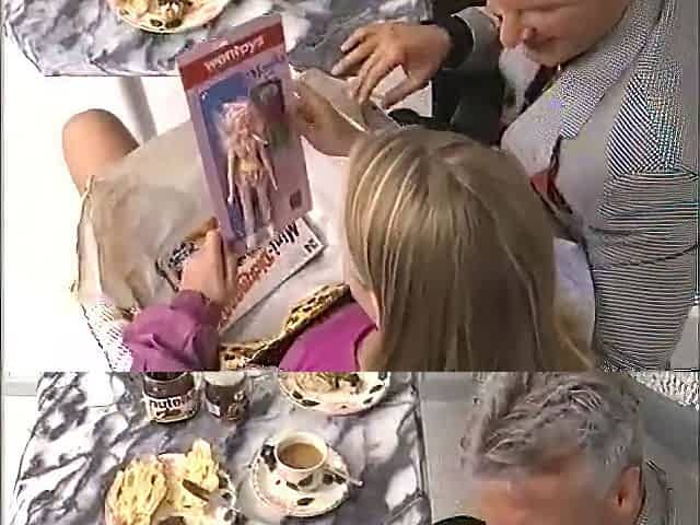 German Dude With A Hugarian Beauty
