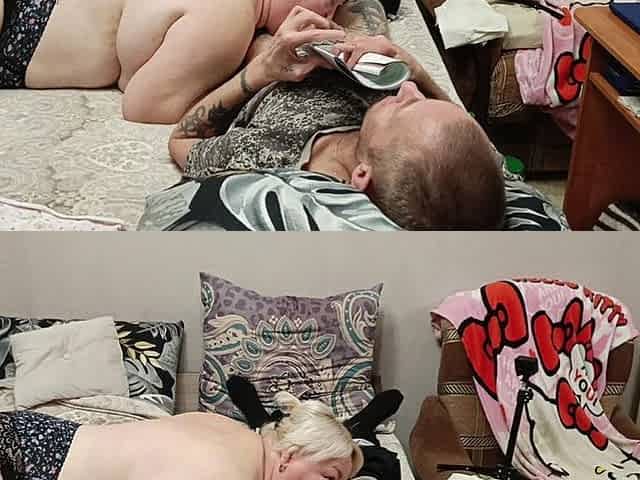 Stepmom Gives Blowjob for a Portion of Hot Cum