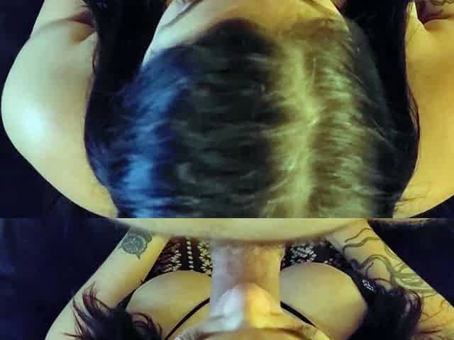 POV Handjob Blowjob cumshot compilation