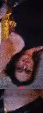 Nice-looking gal disrobes and then fingers and smack her moist vagina