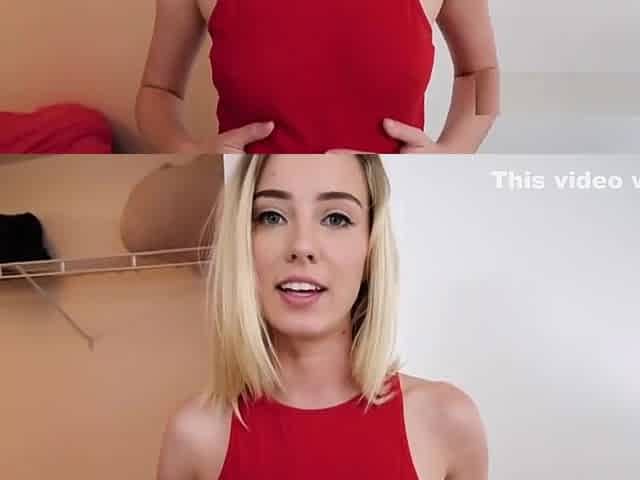 Slim blonde girlfriend anal fucking