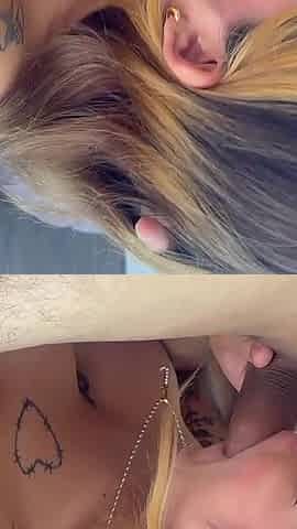 My Stepsister Says She Wants to Feel My Huge Cock in Her Mouth, so I Give Her a Nice, Hard Fuck in Her Tight Pussy