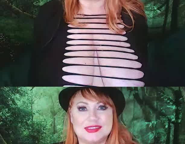 Redhead BBW with Big Boobs Blowjob Tittyjob Facial