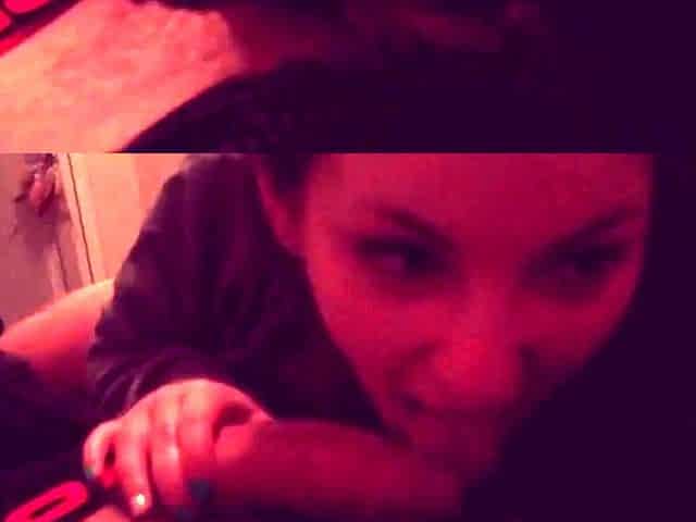 American Amateur Brunette's Orgasmic Blowjob and Fuck