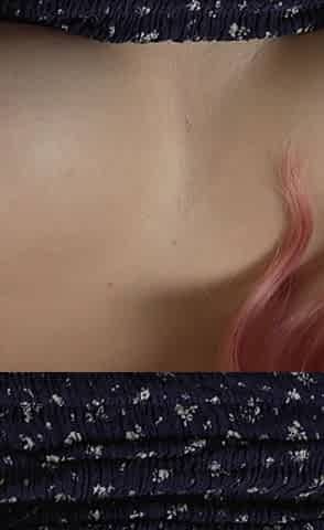 Busty Wife in Blue Dress Gets Fucked From Behind and Takes a Load on Her Tits