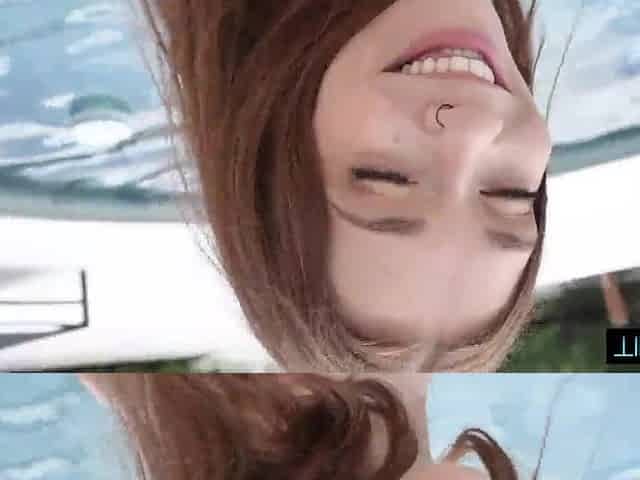 Small Cum Floozy Drains Schlong All Over Her Face