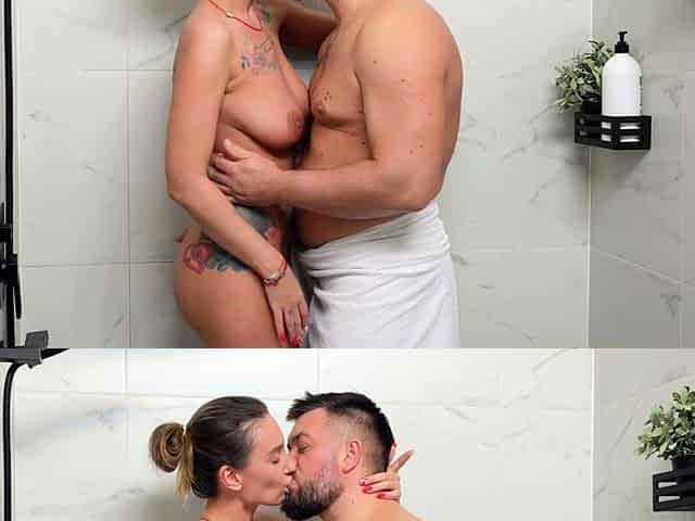 Homemade couple fuck in toilet