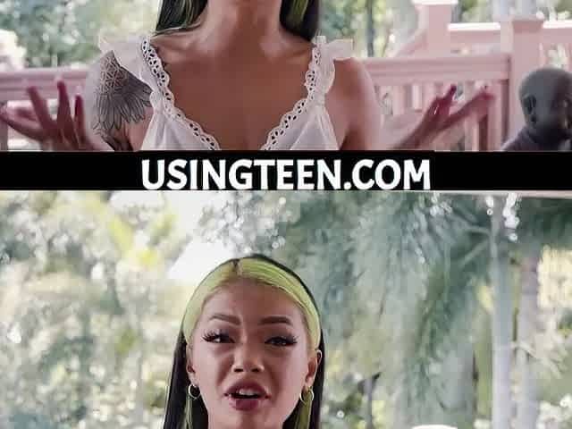 FreeUse Little Oriental Teen Step-Daughter Is A Bang Toy For Debt -