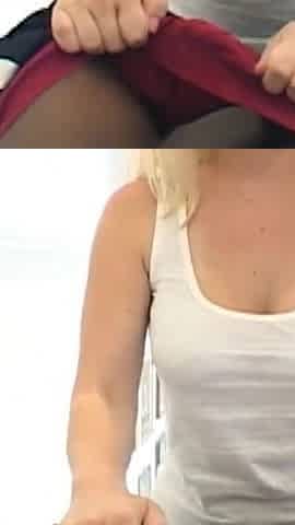 POV Blonde European Girl Alexis Pampers Your Rowdy BBC with Her Heavenly Handjob and Blowjob