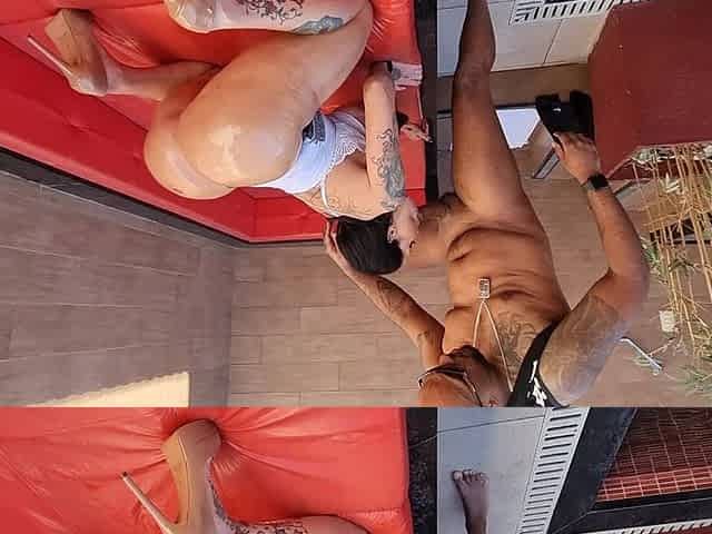 Punching Elisa's Ass After Her Anal Plastic Surgery