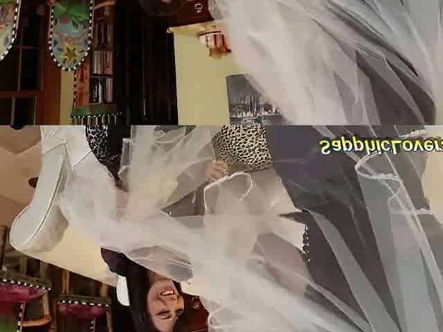 Bride is having lesbo sex
