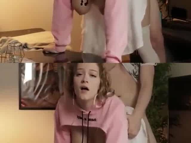 Girl With Huge Boobs Doggystyle Fuck