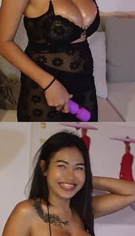 Asiansexdiary Cum on Tits with Huge Tit Asian Girl