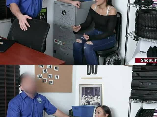 Black teen shoplifter chooses to get banged over jail
