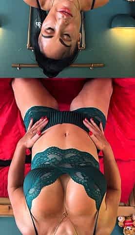 Beautiful brunette with big boobs jerk off instrucions