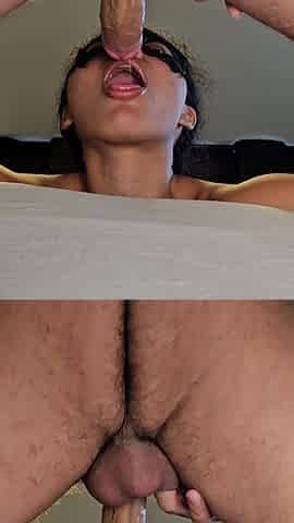 Fucking Her Throat Like a Pussy