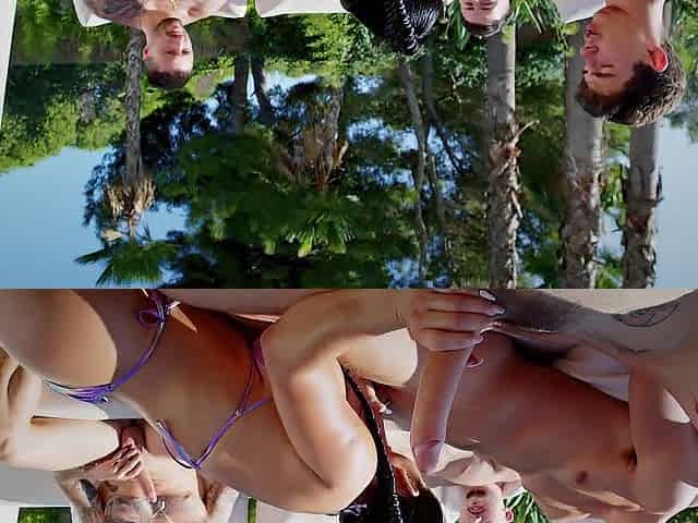 Triple Penetration, a Very Open Booty, and a Very Hard Group sex for Venezuelan ...