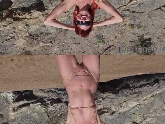My totally transparent bikini!