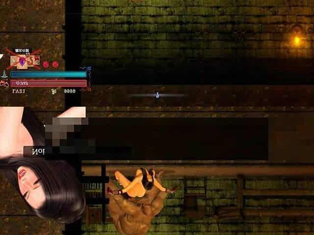 Marvelous woman and large boss has sex in g.hell II erotic game movie