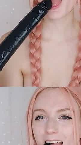 Long Dildo Fuck