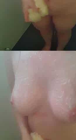 Great Big Boobs On Masturbating Redhead