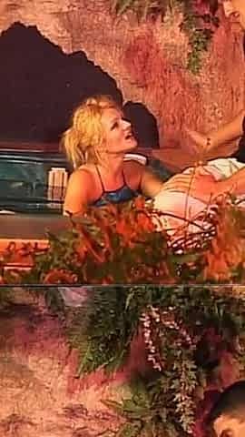 Double Penetration of Two Huge Cocks Cumming in Mouth of Beautiful Vintage MILF