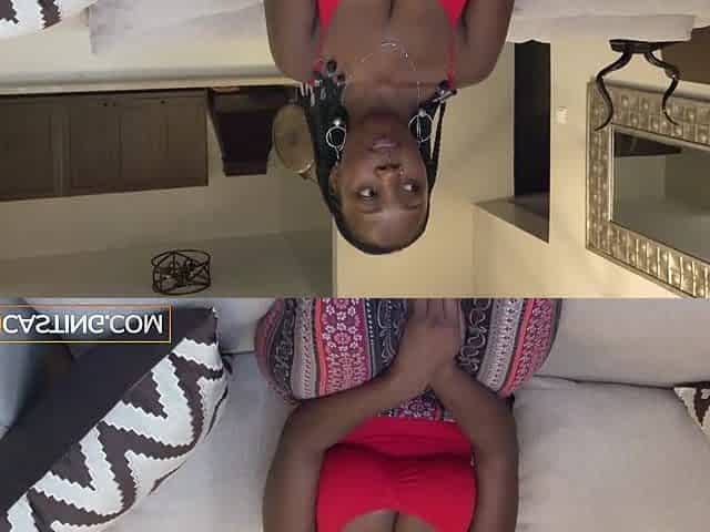 Big Tits Black Babe Gets Horny At Last Minute Casting Call Blows Agent