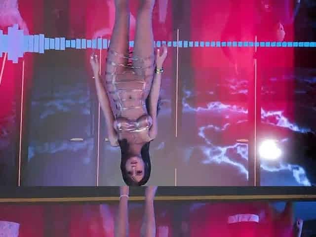 Fit undressed Tifa Lockhart stripping at public dance floorfor her devoted fans