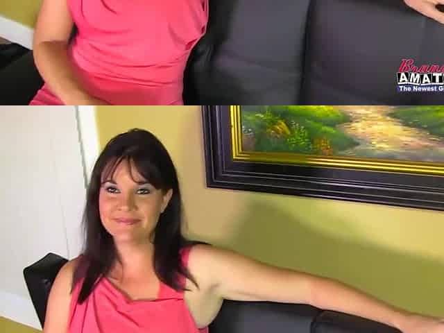 Brunette hair Playgirl McKayla Plays With A Sex Toy And Gives A BJ!