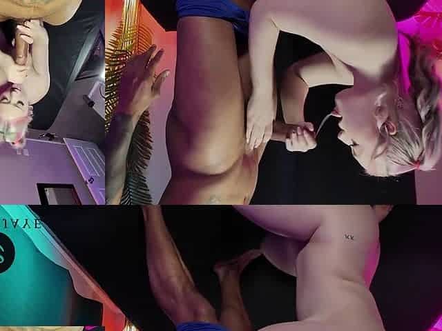 Lil Eva, Eddie Jaye And Eva Nyx In Lil Takes Deep Creampie