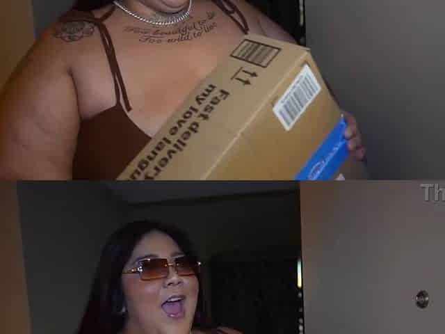 Comedic UPS Worker Delivers Major Rod To SSBBW Crystal Blue